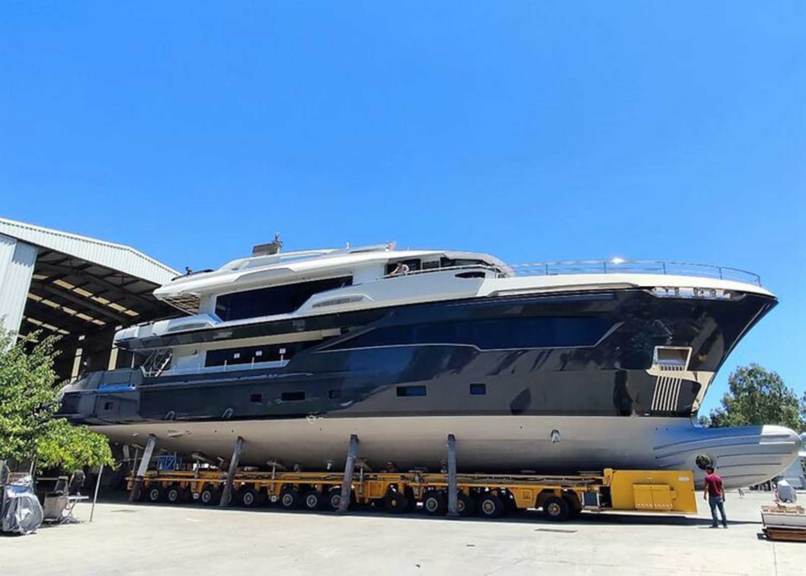 “Infinity Nine”; 35-meter By AvA Yachts