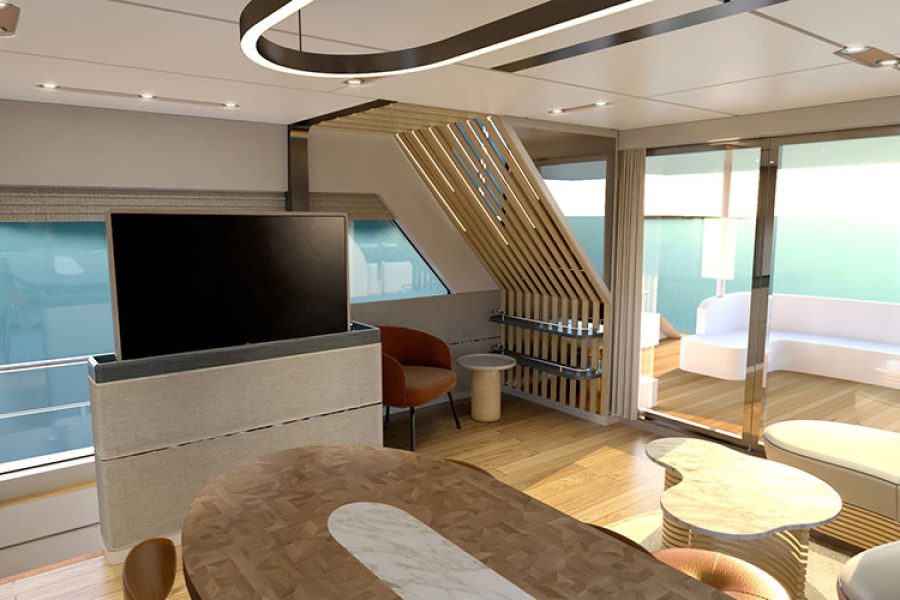 M/Y Voyage One Interior Pictures